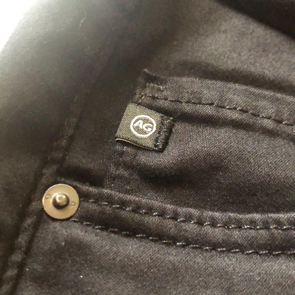 NEW! AG the leggings super skinny jeans in black - maternity - Picture 6 of 8